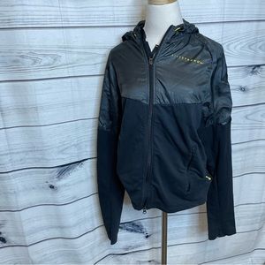 Nike Black and Gray Women's Jacket